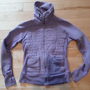 Lululemon sweatshirt light purple Sz 4